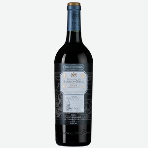 Вино Marques de Riscal Gran Reserva 150 Aniversario, 0.75 л.