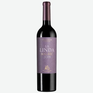 Вино Malbec La Linda 0.75 л.