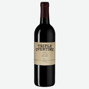 Вино Triple Overtime Red Wine 0.75 л.