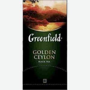 Чай Черный Greenfield Golden Ceylon 25 Пакетиков