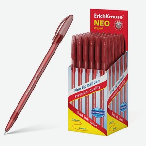 Ручка шариковая ErichKrause Neo Original красная 0,7 мм, 1 шт