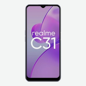 Смартфон Realme C31 3/32Gb серебристый