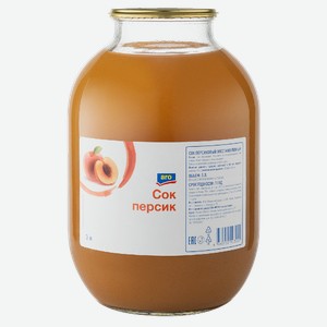 aro Сок персиковый, 3л Россия