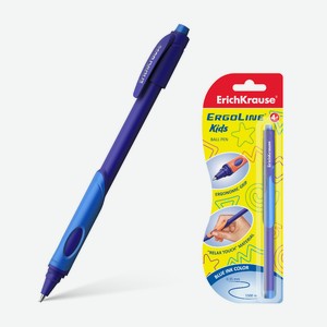 Ручка шариковая Erich Krause Ergoline Kids Ug Technology синяя Китай