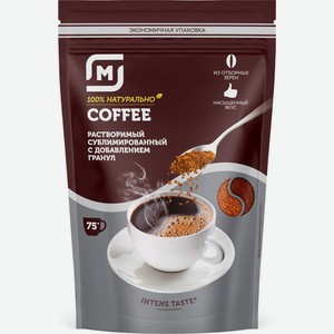 Кофе растворимый Магнит сублимированный + гранулированный 150г