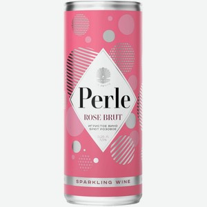 Вино игристое La Petite Perle розовое брют 0,25 л