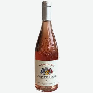 Вино Terre De Crus Cotes Du Rhone розовое сухое