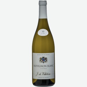 Вино J. de Villebois Sauvignon Blanc белое сухое 0,75 л