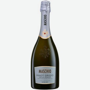 Игристое вино белое брют Док Делле Венеция  Маскио Пино Гриджио  0.75л