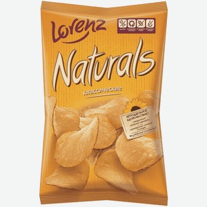 Чипсы картофельные Naturals Классические с солью 100 г