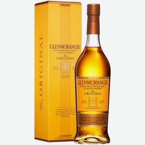 Виски Glenmorangie The Original 10 лет 0,7 л в подарочной упаковке