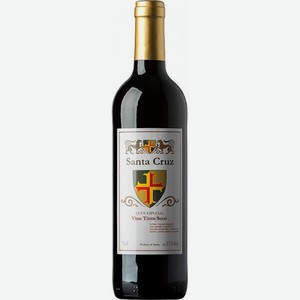 Вино Кинта Санта Круз красное полусладкое 0,75л