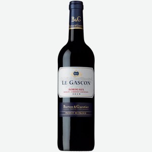Вино Barton & Guestier Gascon Bordeaux красное сухое