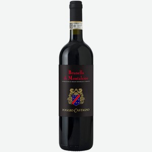 Вино Poggio Castagno Brunello красное сухое