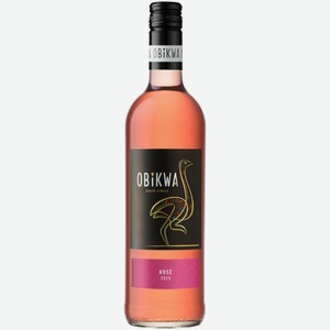 Вино Obikwa Rose розовое сухое