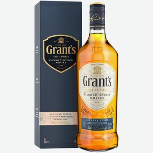 Виски Grant s Ale Cask Edition в подарочной упаковке