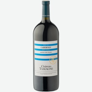 Вино Chateau Tamagne Cabernet красное сухое 1,5 л