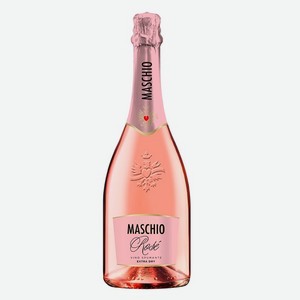 Игристое вино розовое брют  Маскио Розе  0.75л