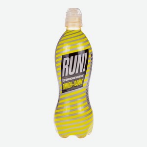 Напиток изотонический RUN! Лимон и лайм, 0,5 л