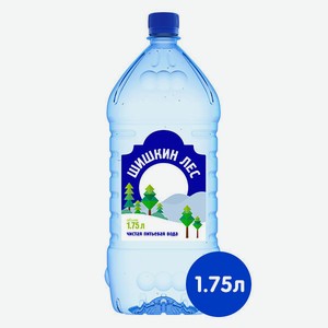 Вода питьевая Шишкин лес 1,75л негаз квад.бут.