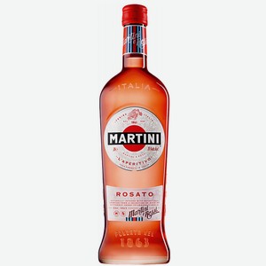 Напиток Мартини Розато сладкий розовый аром. из вин. сырья 15% 1л