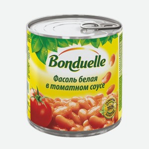 Фасоль белая в томатном соусе Бандюэль 425мл