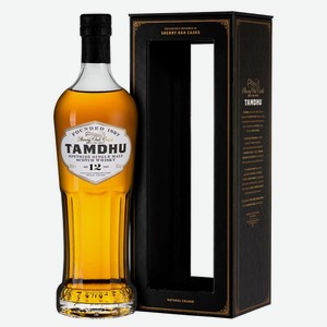 Виски Tamdhu Aged 12 Years в подарочной упаковке 0.7 л.