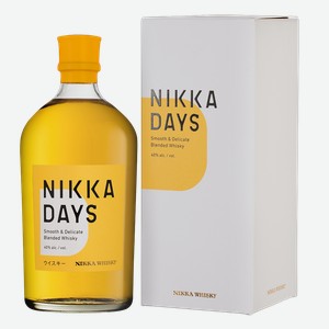 Виски Nikka Days, gift box 0.7 л.