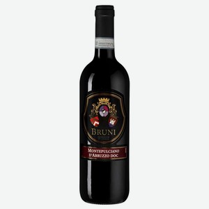 Вино Bruni Montepulciano d Abruzzo 0.75 л.