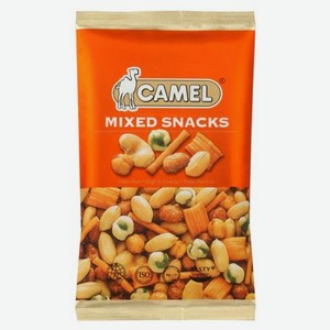 Смесь Camel Mixed snacks из различных орехов бобов горошка 40 г