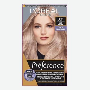 Краска для волос Preference : 8.12 Аляска