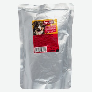 Корм для собак Archie с говядиной в соусе 415 г (ТЧН!)