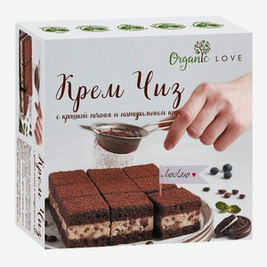 Торт Organic Love Крем-Чиз с крошкой печенья и кофе, 500г.