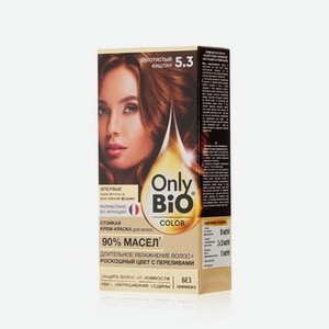 Крем - краска для волос Only Bio Color 5.3 , Золотистый каштан , 115мл
