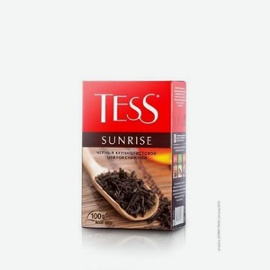 ТЕСС Санрайз чай листовой черный 100г