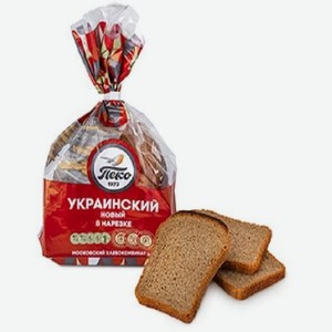 Хлеб Украинский 325г Пеко