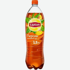 Напиток безалкогольный негазированный Холодный чай Липтон со вкусом персика 1.5л
