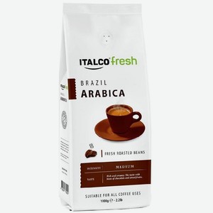 Кофе Италко Арабика Бразил зерно 1кг