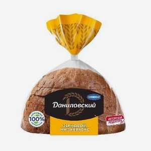 Хлеб Даниловский зерновой в нарезке 300г Коломенский