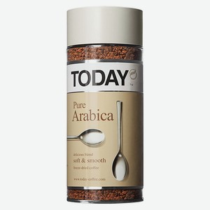 Кофе сублимированный TODAY Pure Arabica 95г