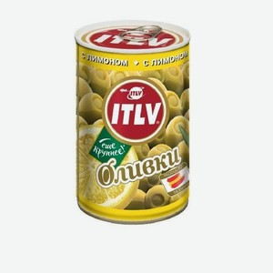Оливки зеленые с лимоном 314мл ж/б ИТЛВ