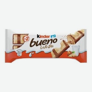 Вафли Киндер Буэно в белом шоколаде 39г