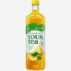 Напиток безалкогольный негазированный Дарида Зеленый чай вкус лимон/мята 1л
