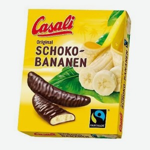 Суфле банановое в шоколадной глазури Шоко-банан 150г