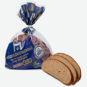 Хлеб Бездрожжевой ржано пшеничный 300г Пеко