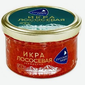 Икра красная лососевых рыб 160г Русское море