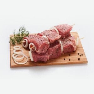 Шашлык из свинины маринованный в уксусе охлажденный 1кг