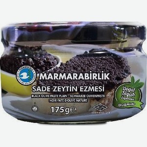 Паста из натуральных черных оливок Мармарабирлик 175г