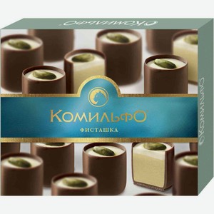 Конфеты шоколадные Комильфо Фисташка с двухслойной начинкой, 232 г