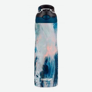 Термос-бутылка CONTIGO Ashland Couture Chill, 0.59л, синий/ белый [2127881]